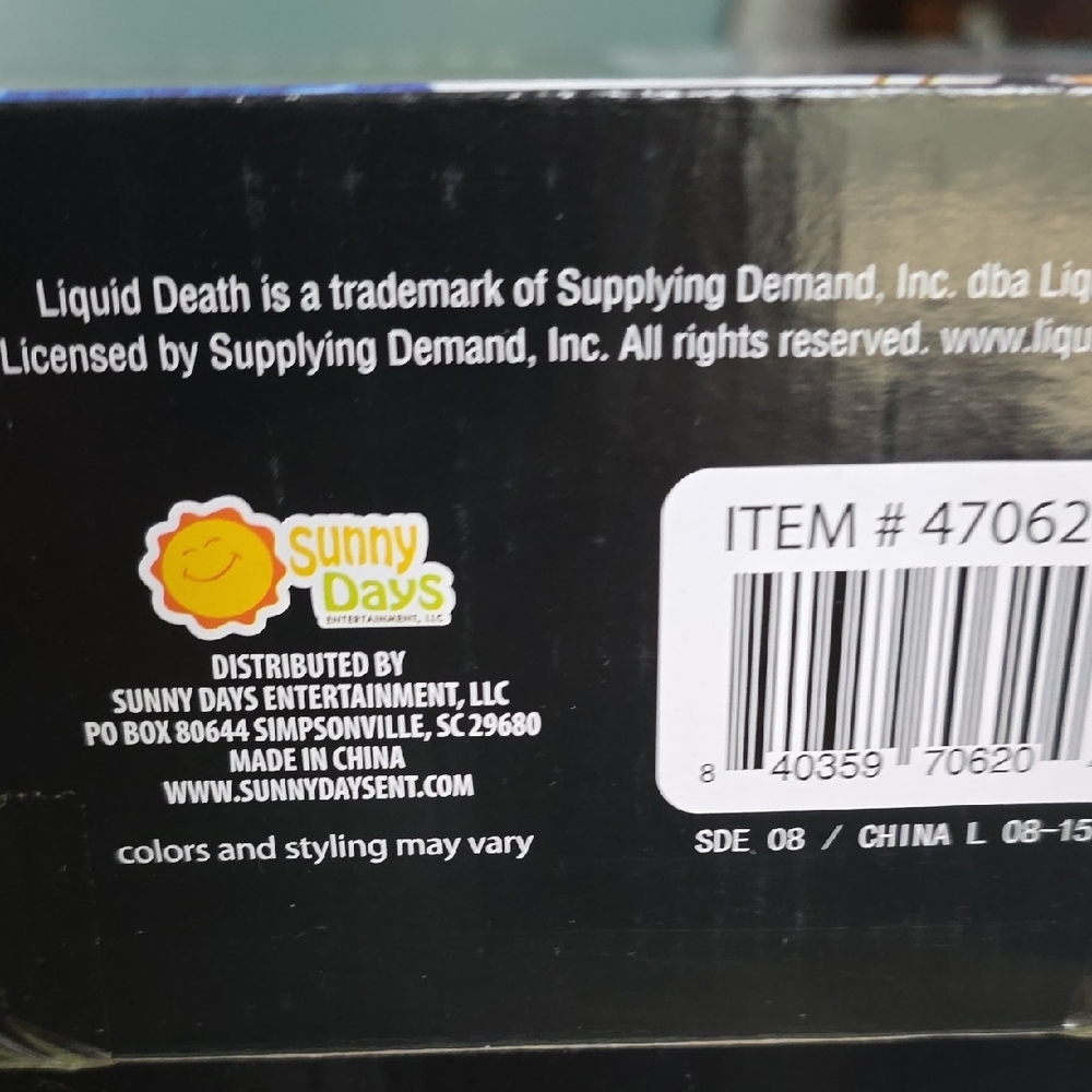 Liquid Death Pool Float - Picture 5 of 5